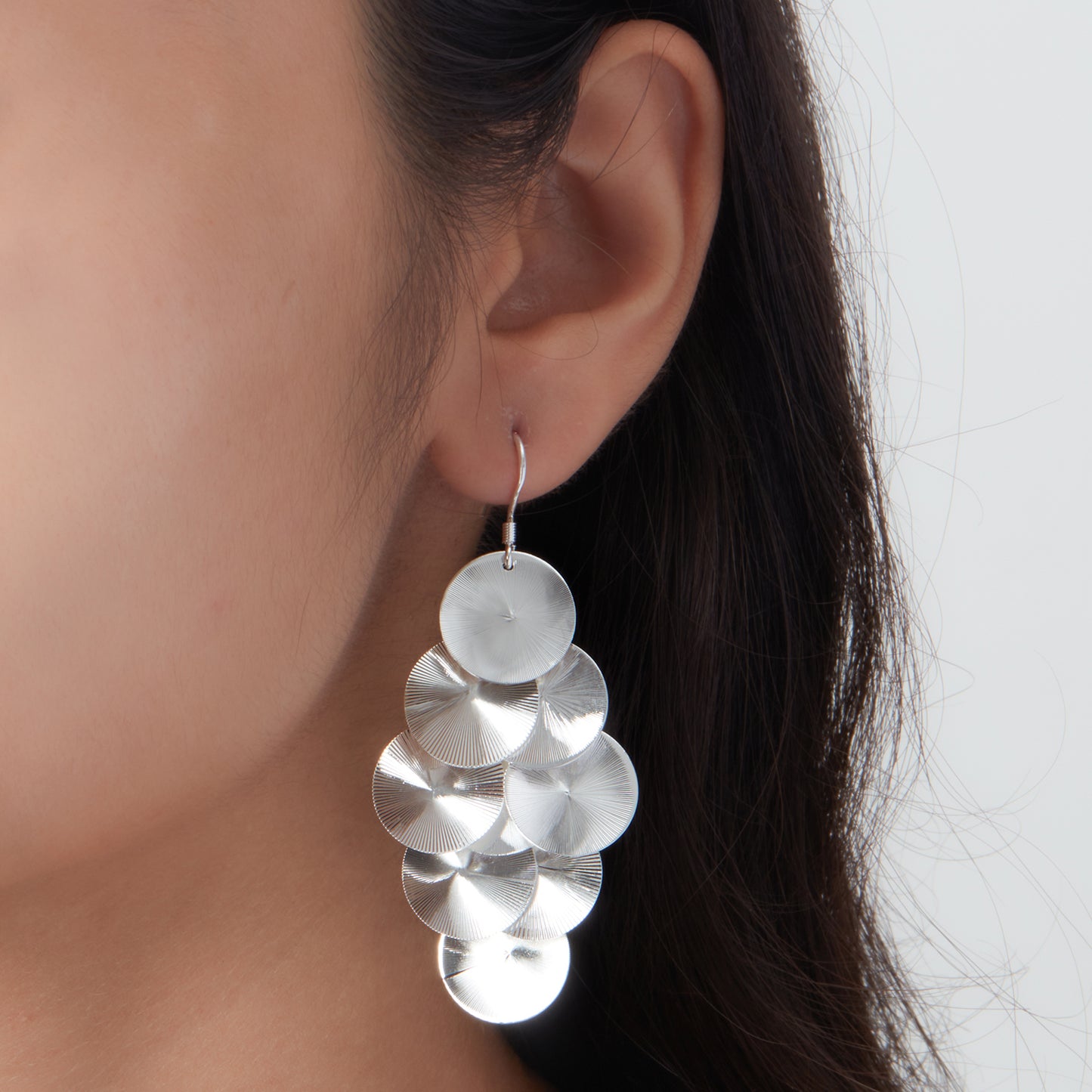 McAllistter – Silver Designer Dangle Earrings