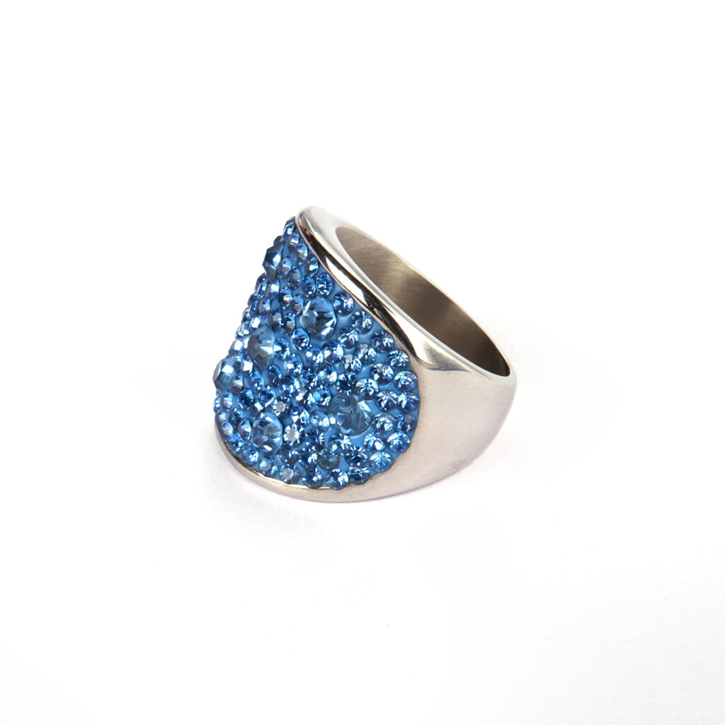 McAllistter –Blue American Diamond Cocktail Ring