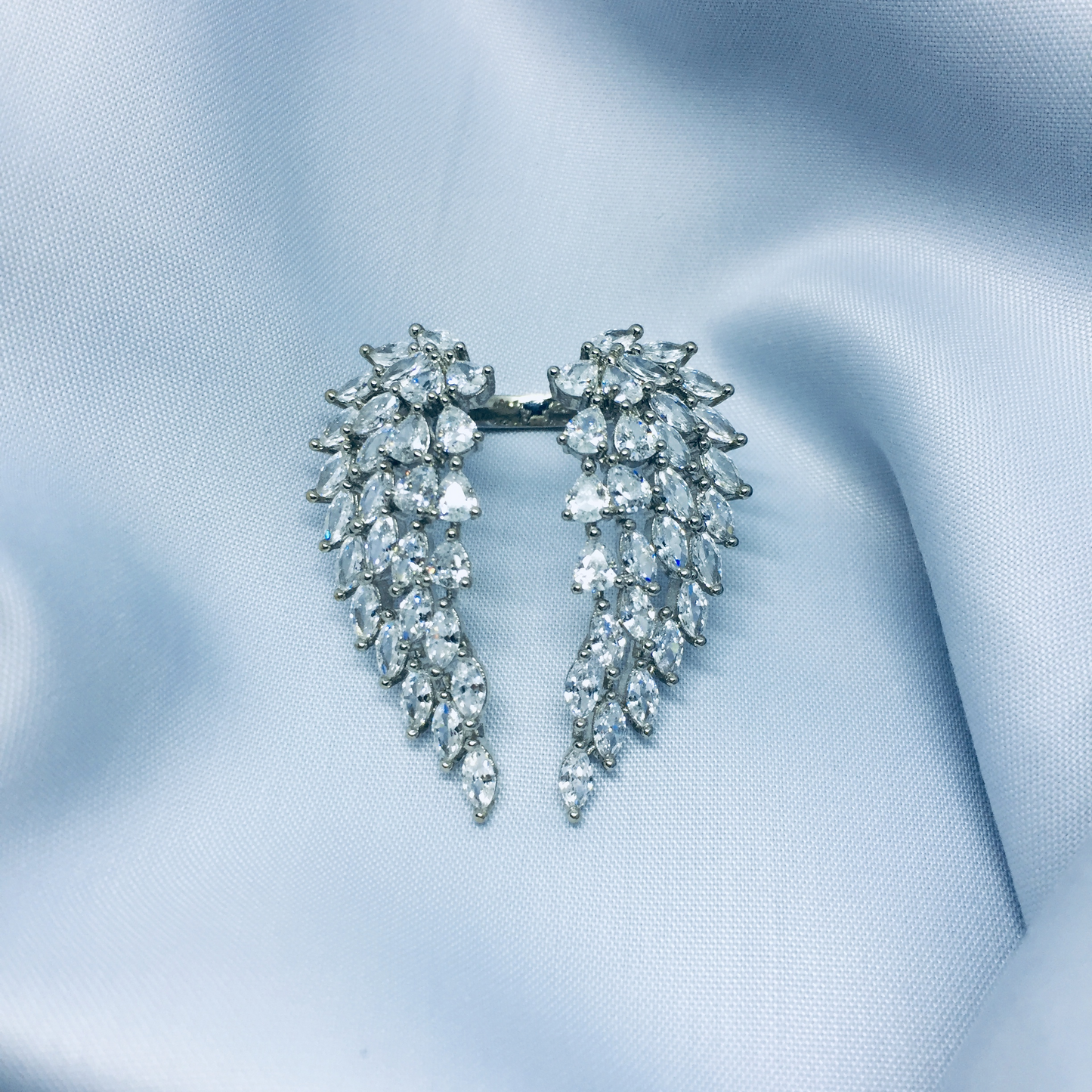 McAllistter – Silver Angel Wing Cocktail Ring