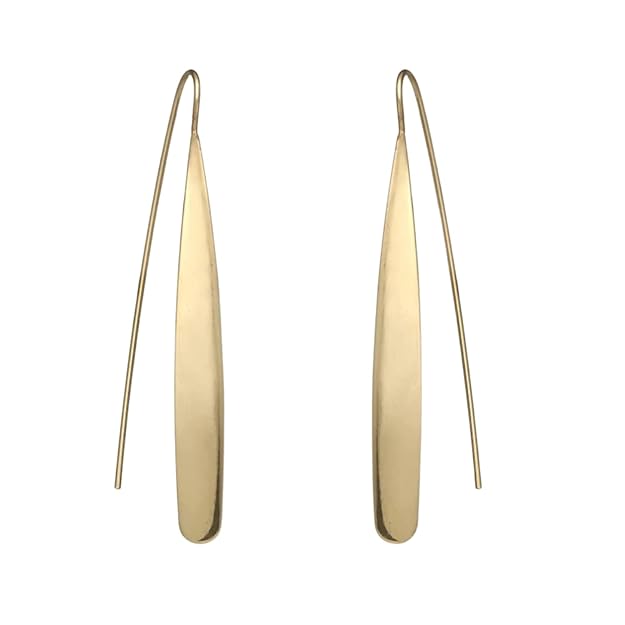 McAllistter – Simple and Elegant Gold-Plated Dangle Earring for Women Girl.