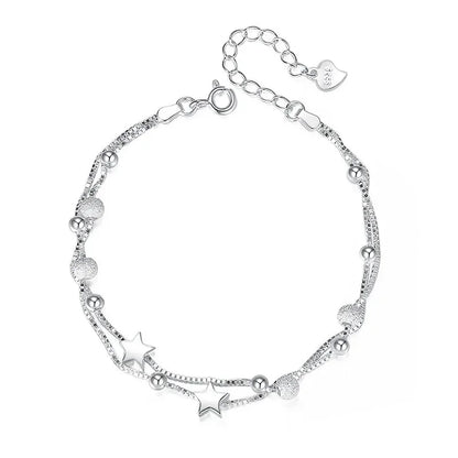 Silver Star Bracelet