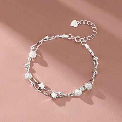 Silver Star Bracelet