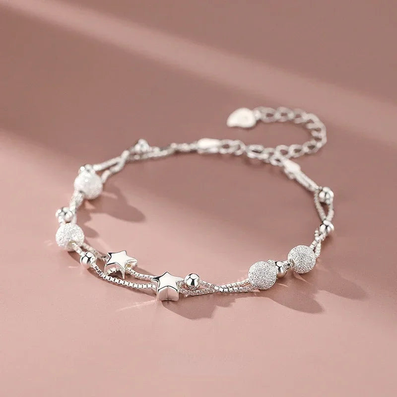 Silver Star Bracelet