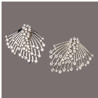 McAllistter Designer Front and Back Statement Earrings.