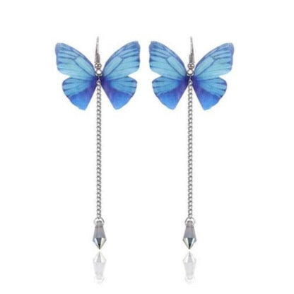 McAllistter – Blue Butterfly Dangle Earring.