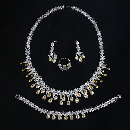 Sterling Silver Diamond Ensemble