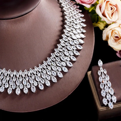 Silver Elegance Necklace Set