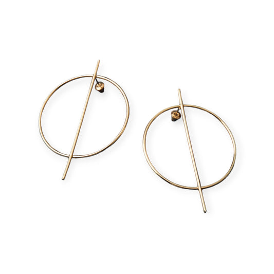 McAllistter – Circle Geometric Earrings