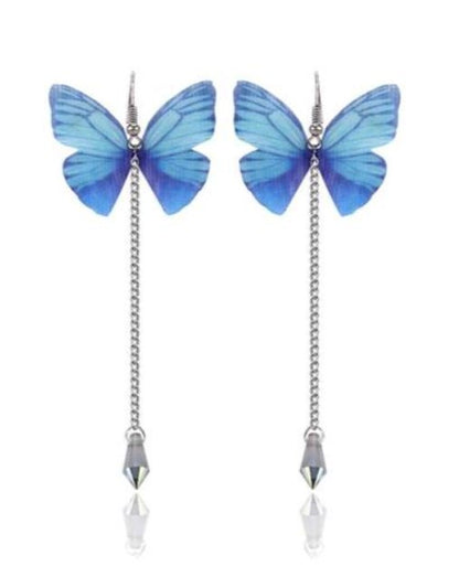 McAllistter – Blue Butterfly Dangle Earring.