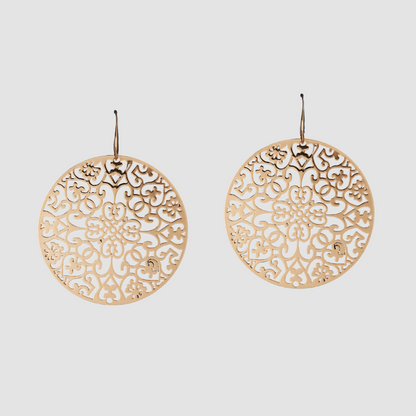 McAllistter – Large Designer Round Dangle Earring