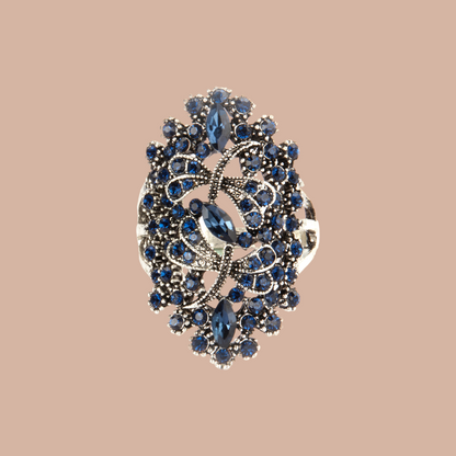 McAllistter – Blue Butterfly American Diamond Ring