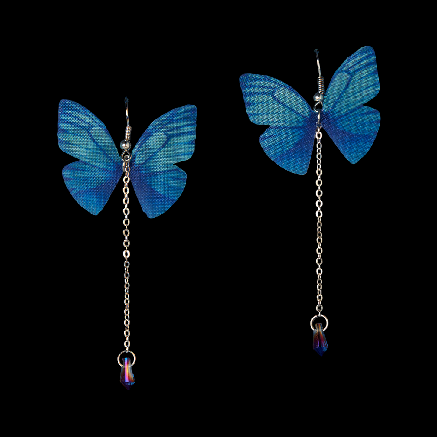 McAllistter – Blue Butterfly Dangle Earring.