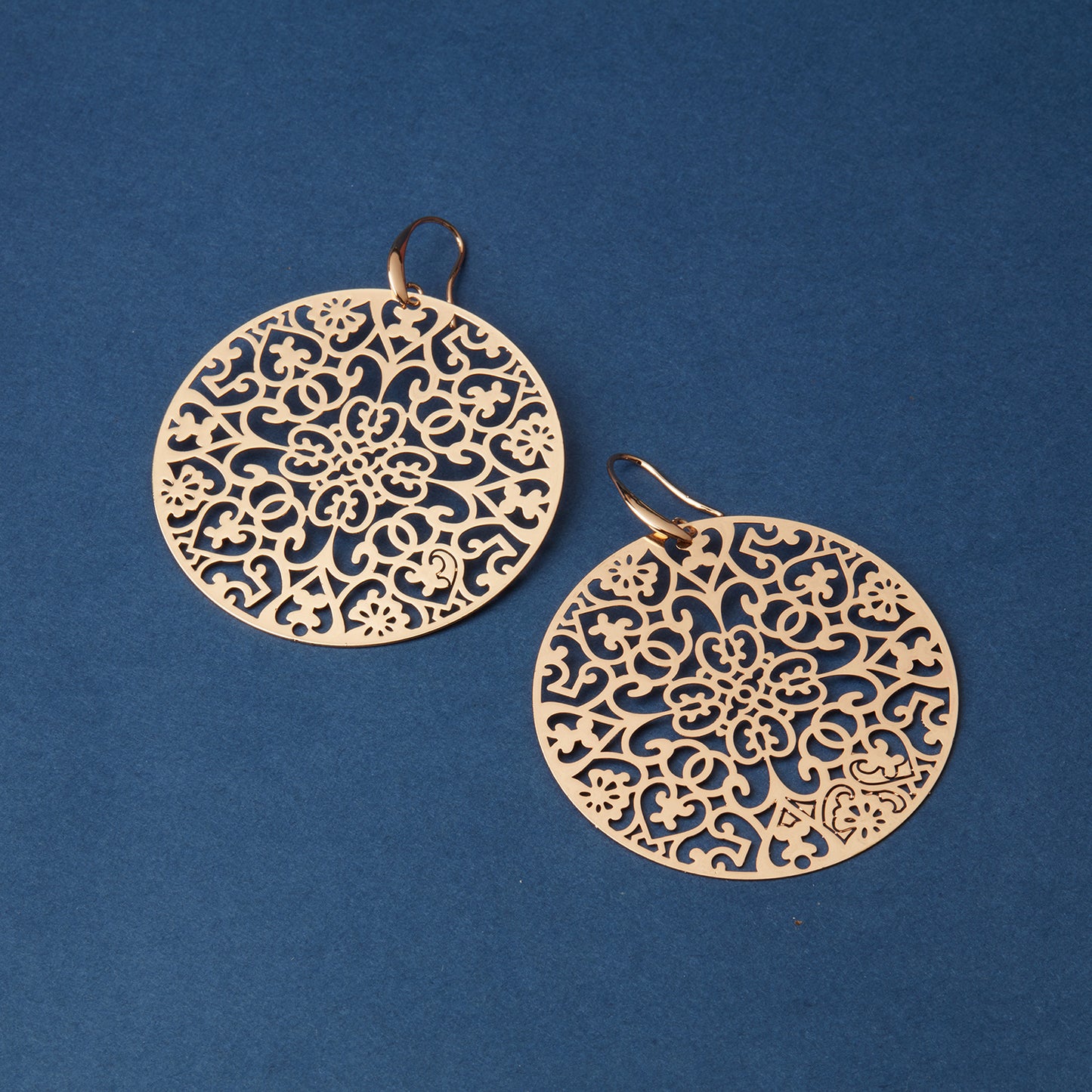 McAllistter – Large Designer Round Dangle Earring