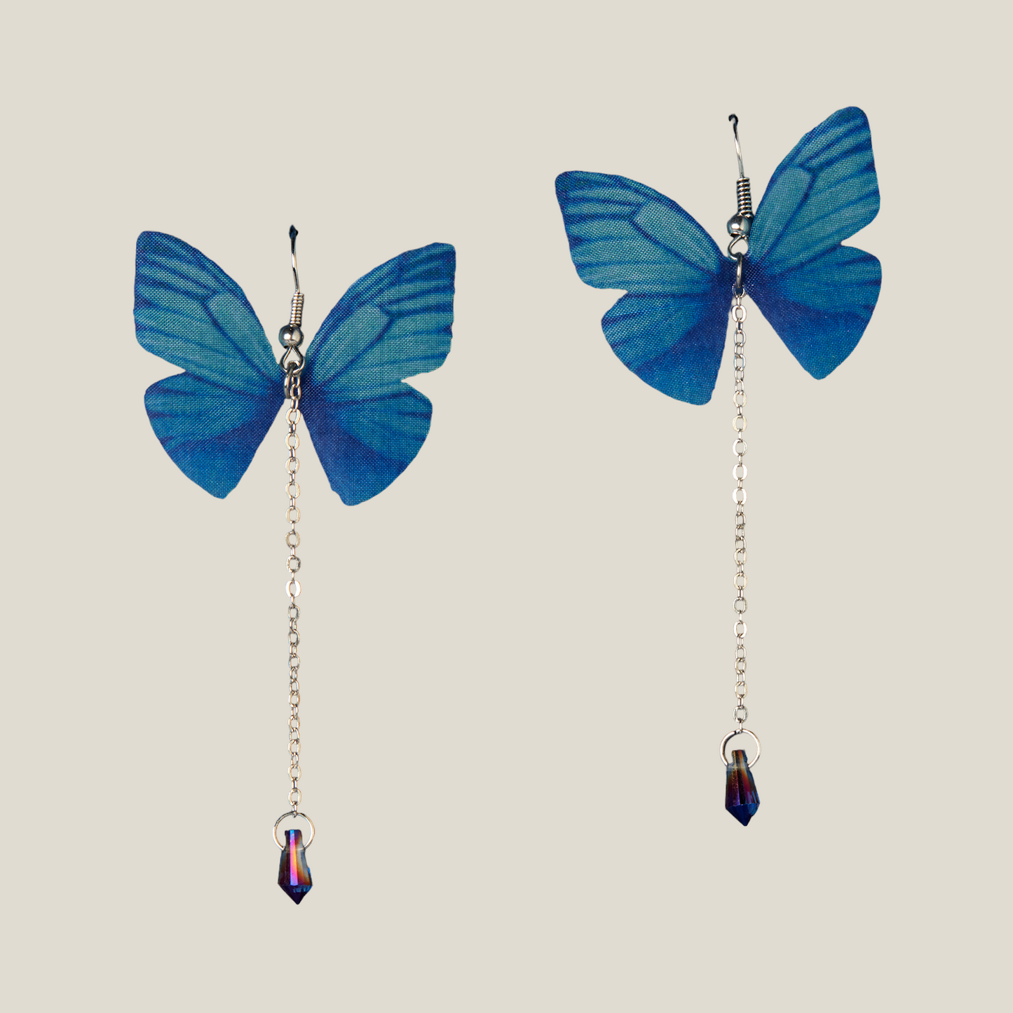 McAllistter – Blue Butterfly Dangle Earring.