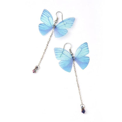 McAllistter – Blue Butterfly Dangle Earring.