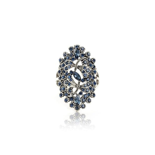 McAllistter – Blue Butterfly American Diamond Ring