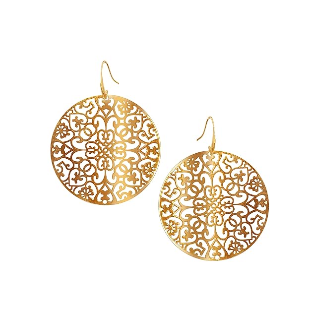 McAllistter – Large Designer Round Dangle Earring